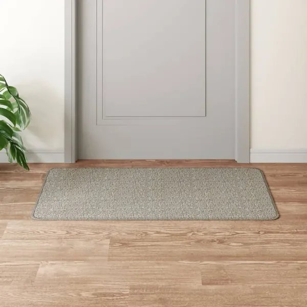 Tapis de couloir aspect sisal platina 50x100 cm