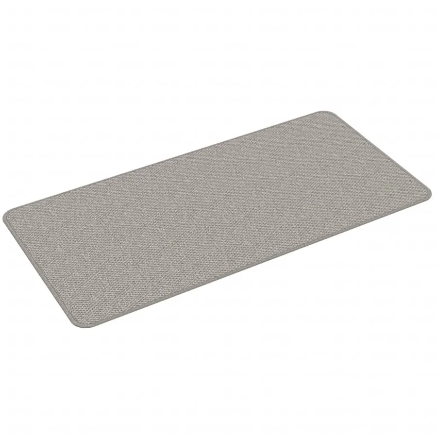 Tapis de couloir aspect sisal platina 50x100 cm - 2
