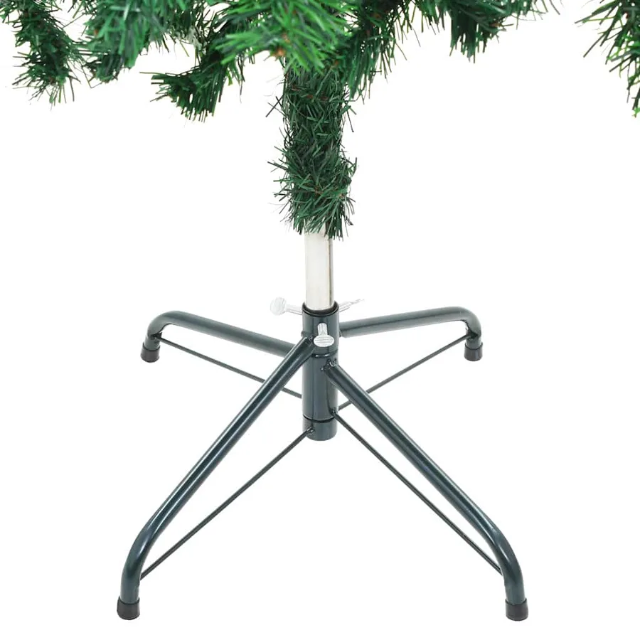Arbre de Noël artificiel pré-éclairé/boules 150 cm 380 branches - 6