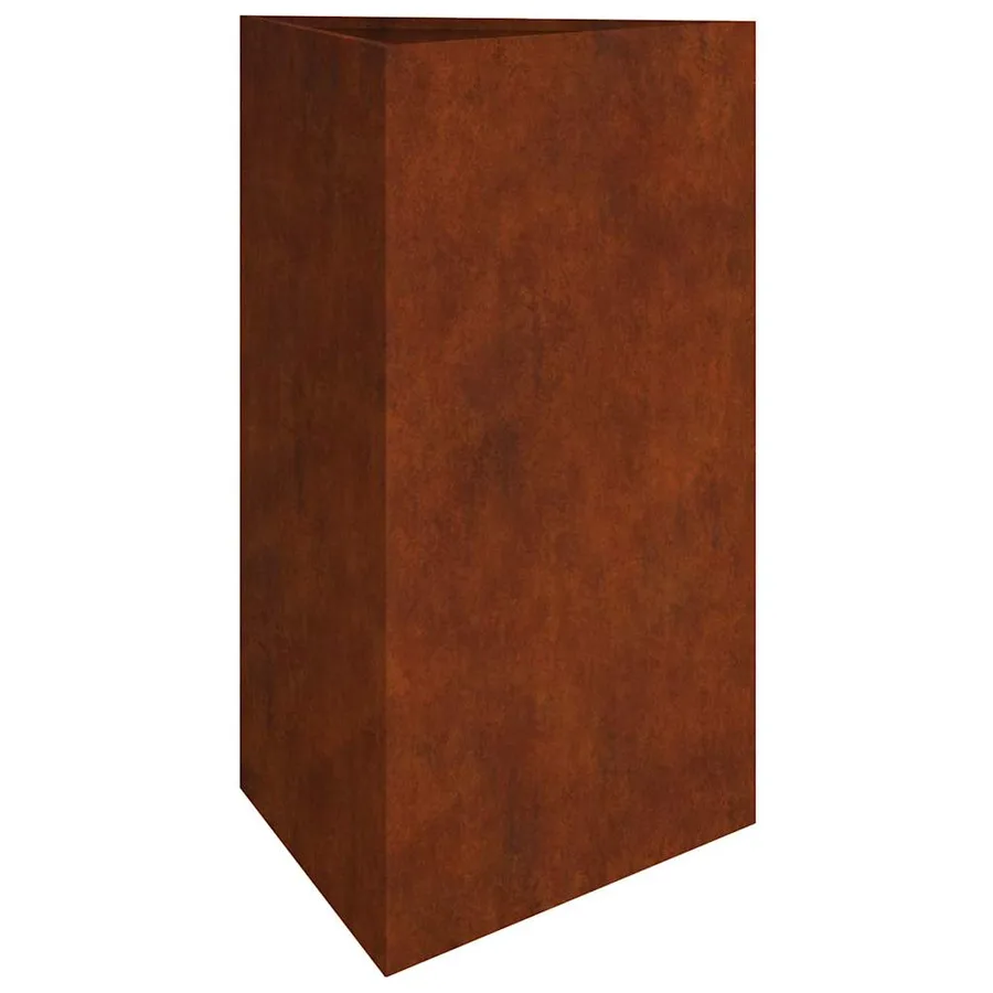 Jardinière 50x43x75 cm acier corten - 2