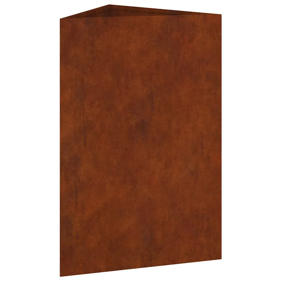 Jardinière 50x43x75 cm acier corten - 3