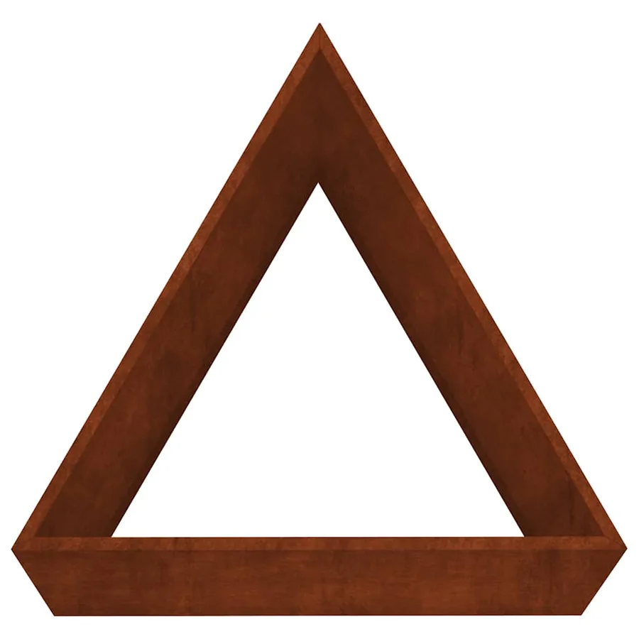 Jardinière 50x43x75 cm acier corten - 5