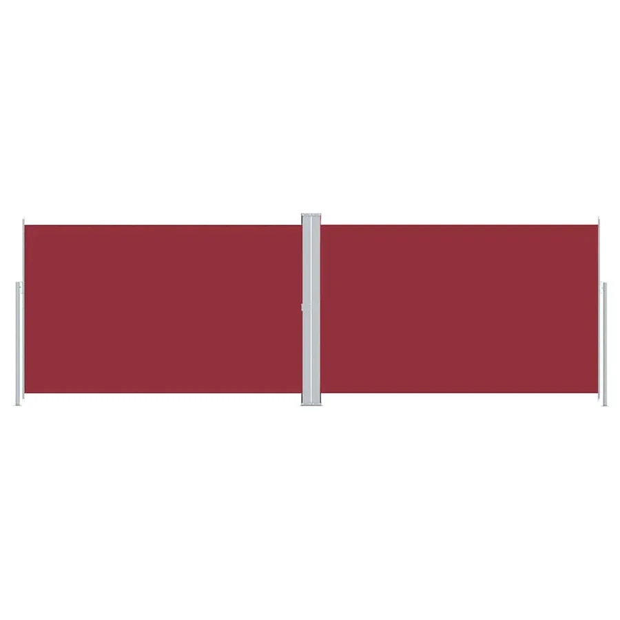 Auvent latéral rétractable Rouge 220x600 cm - 2
