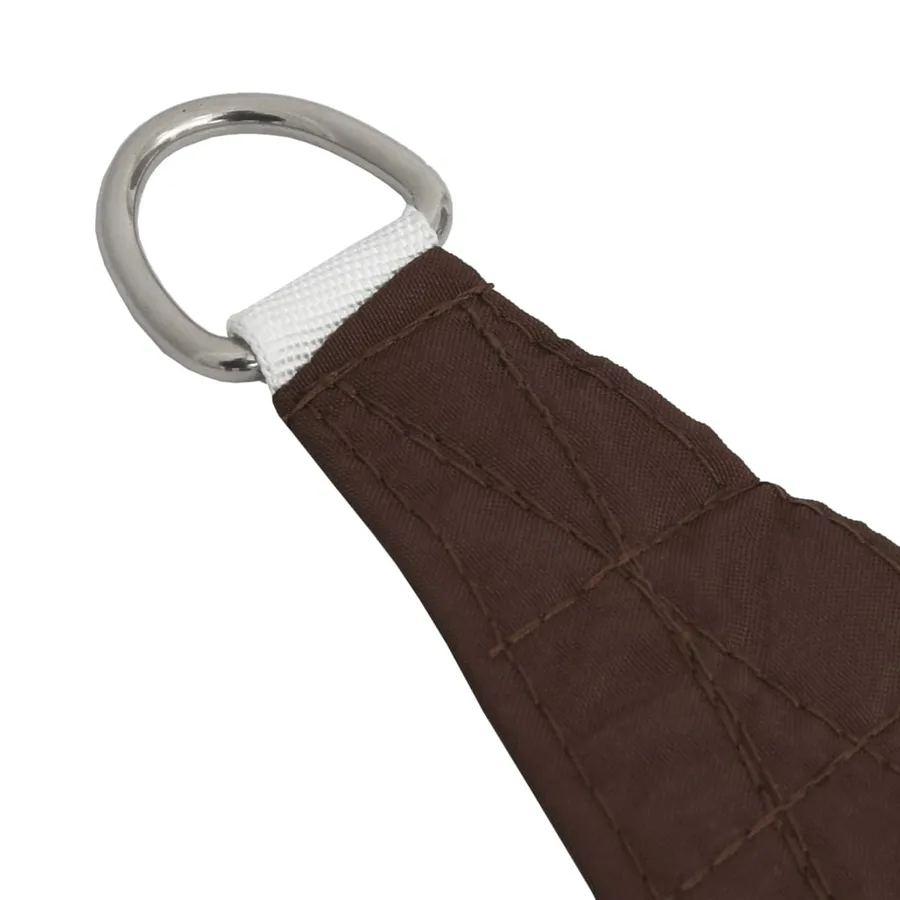 Voile de parasol Tissu Oxford trapèze 2/4x3 m Marron - 4