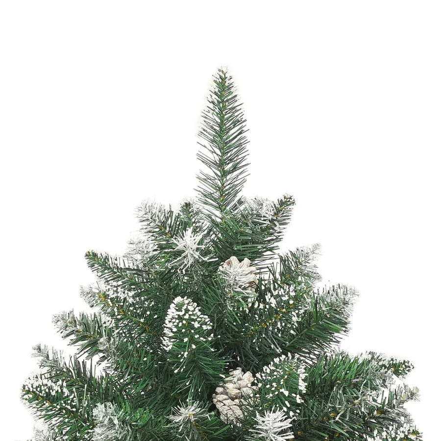 Sapin de Noël artificiel avec support 120 cm PVC - 4