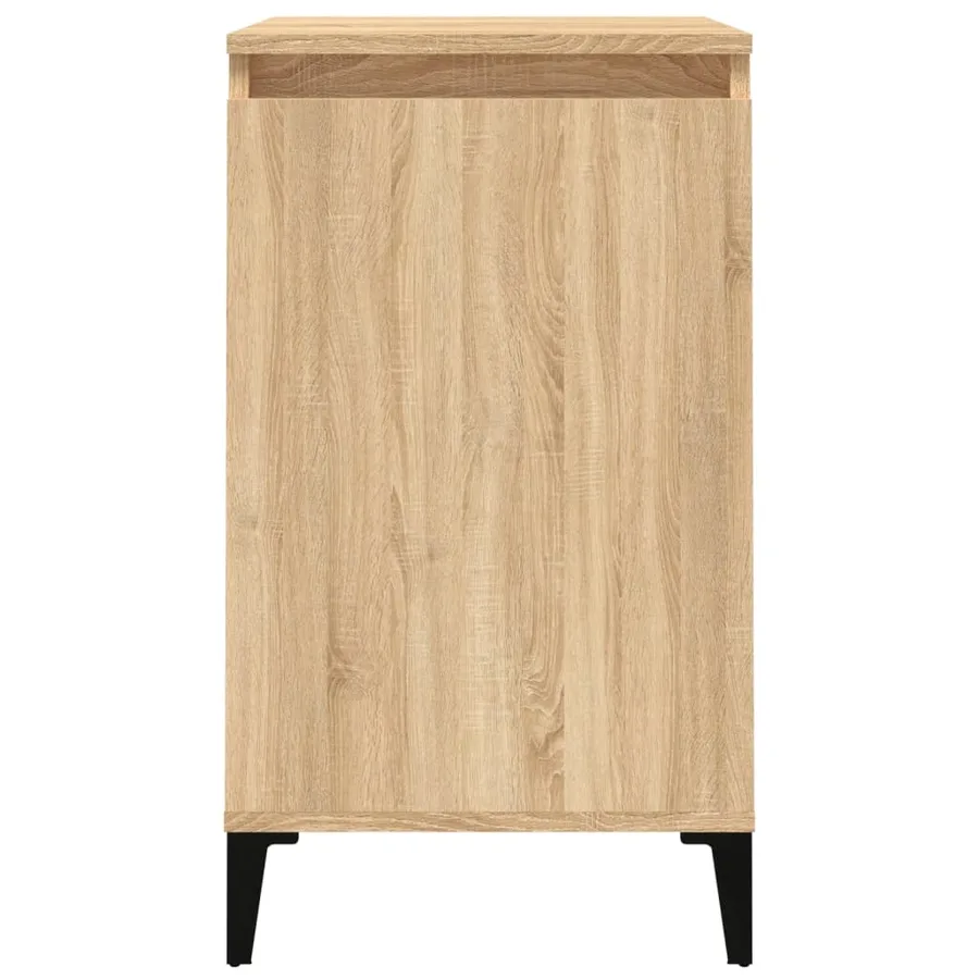 Tables de chevet 2pcs chêne sonoma 40x35x70cm bois d'ingénierie - 7