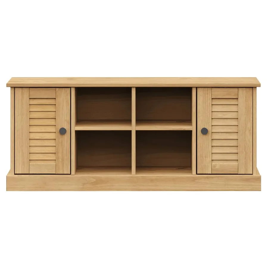 Banc à chaussures VIGO 106x35x45 cm bois massif de pin - 4