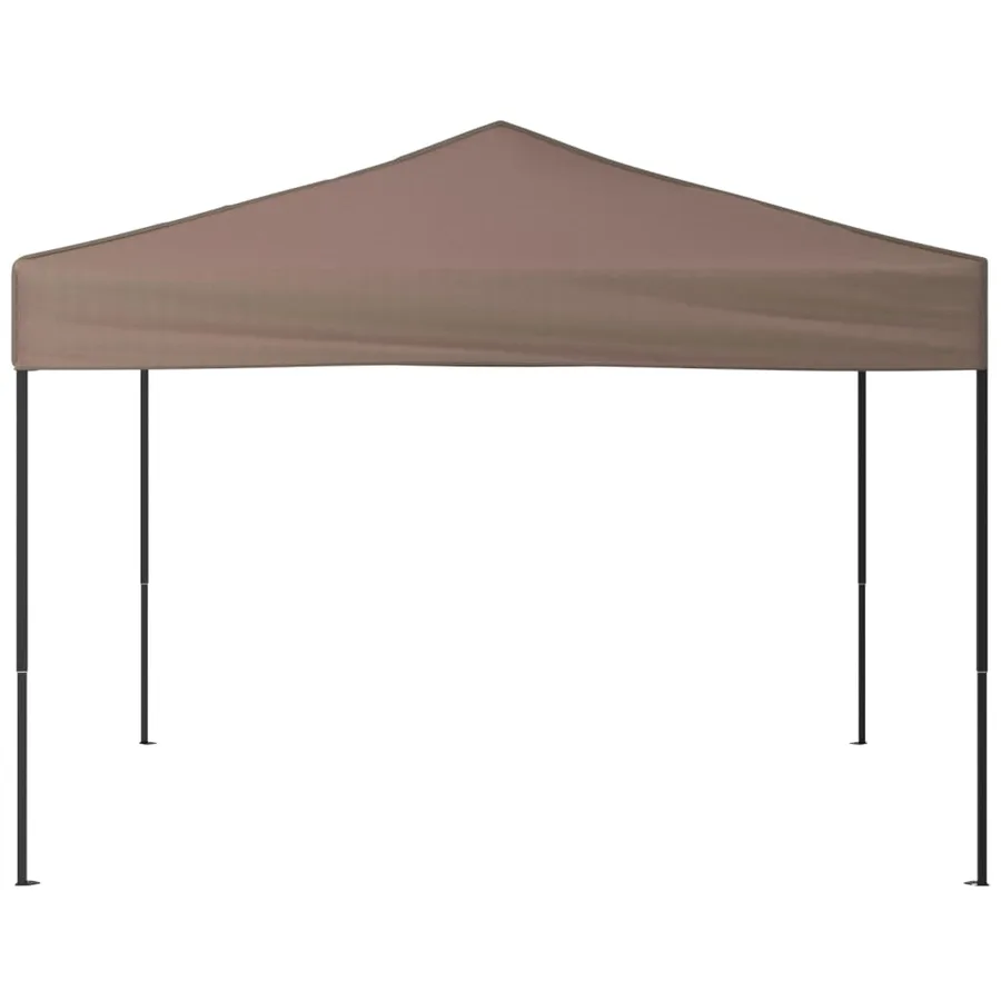 Tente de réception pliable Taupe 3x3 m - 3