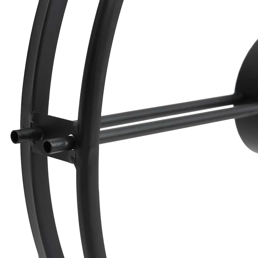 Horloge murale Noir 52 cm Fer - 4