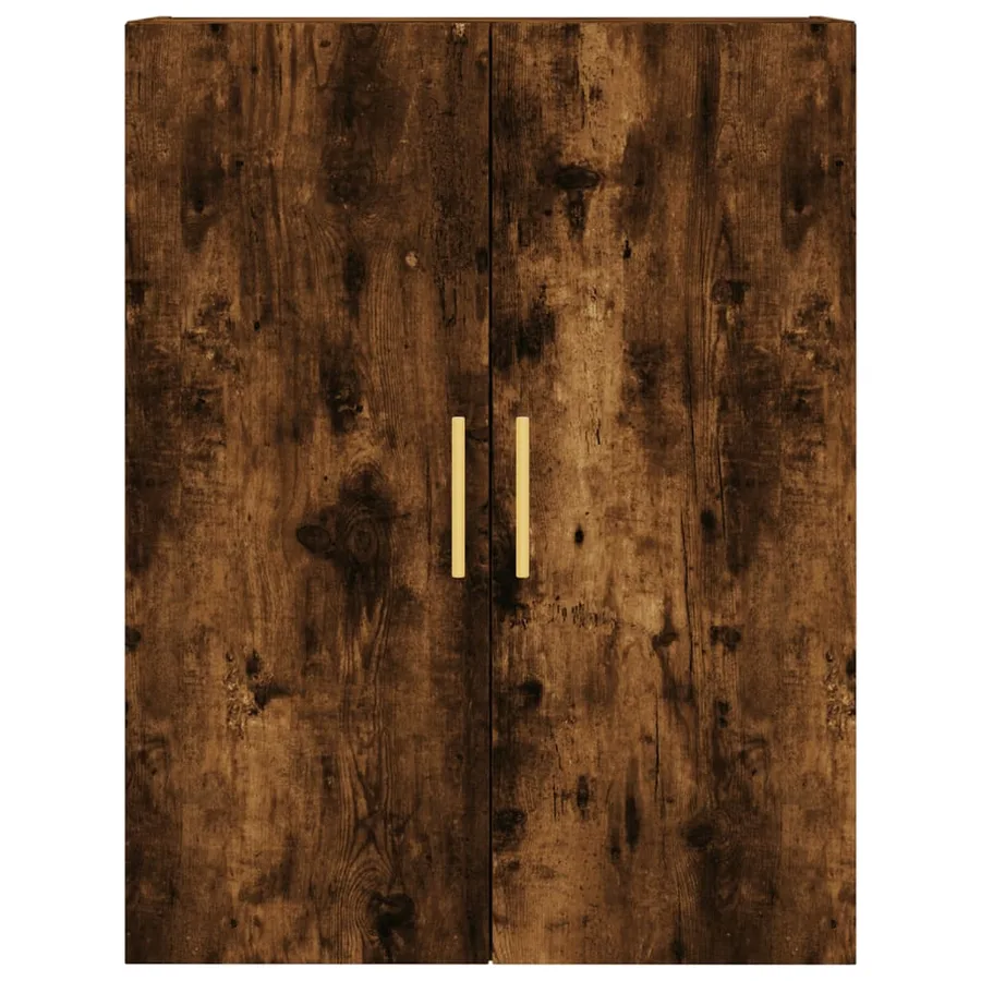 Armoires murales 2 pcs chêne fumé 69,5x34x90 cm - 6