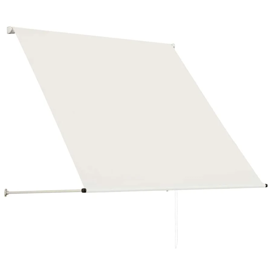Auvent rétractable 100x150 cm Crème - 7