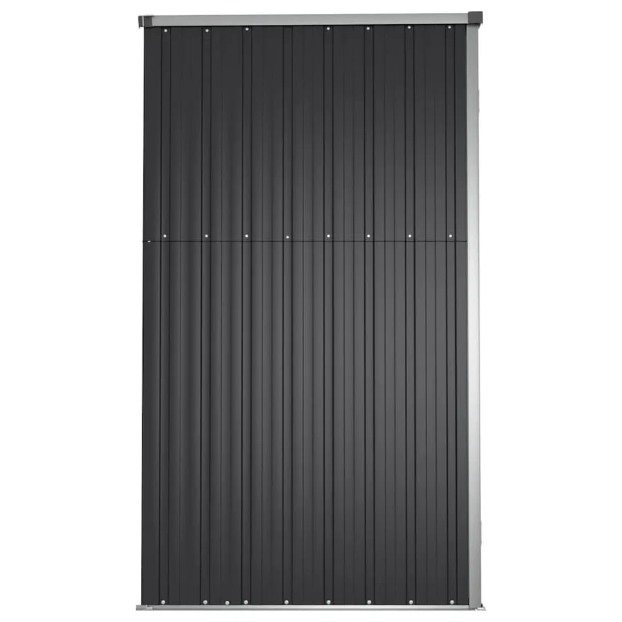 Abri à outils de jardin anthracite 161x89x161cm Métal galvanisé - 5