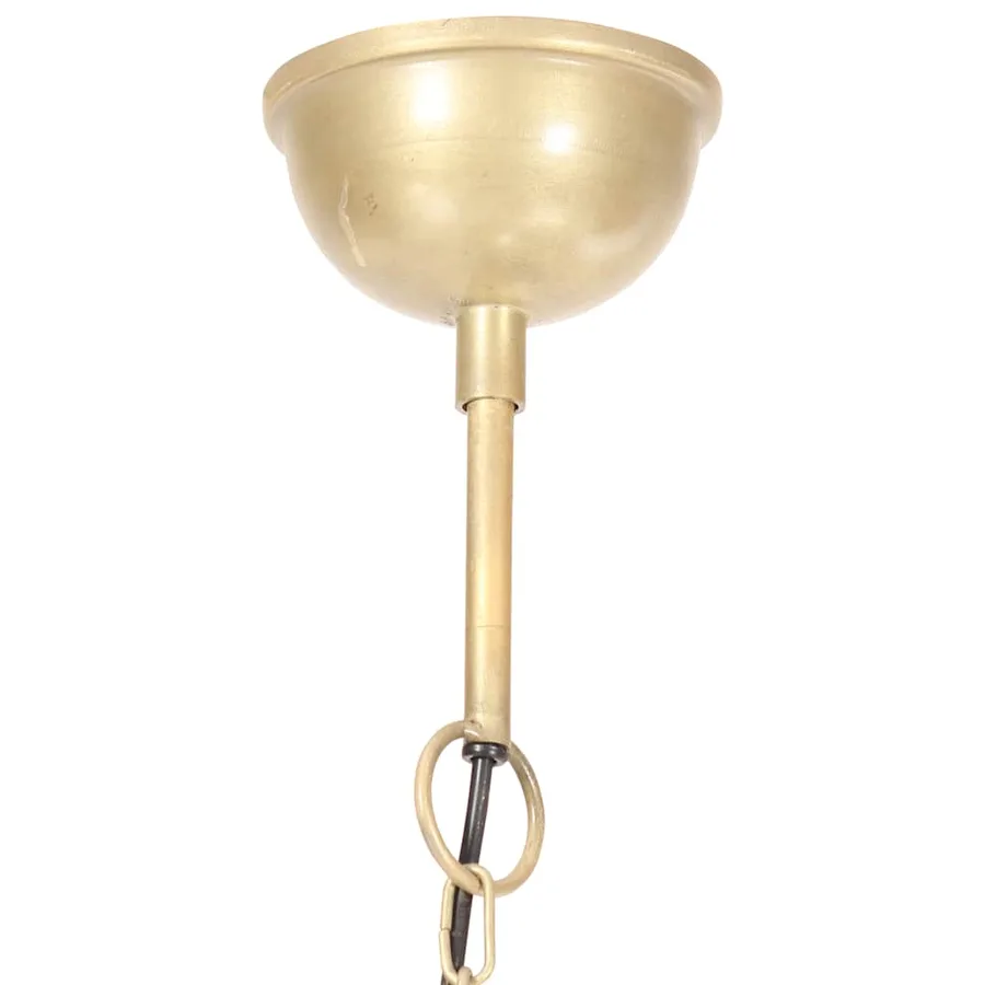 Lampe suspendue industrielle 25 W Laiton Rond 40 cm E27 - 7