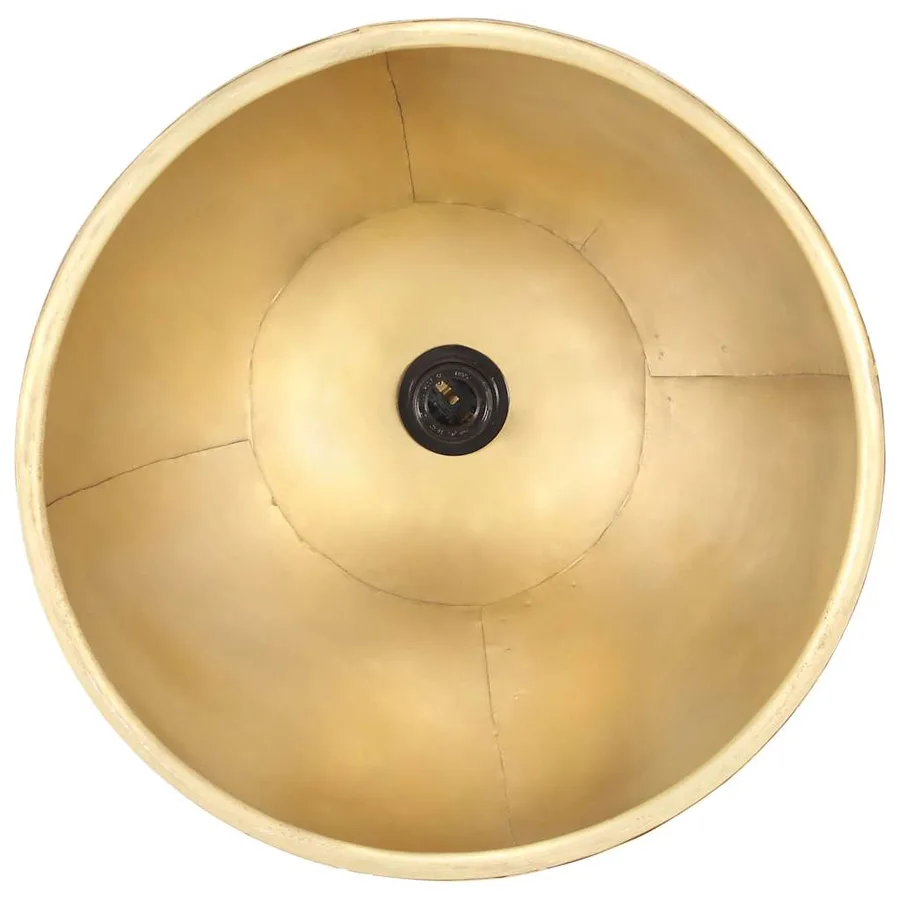 Lampe suspendue industrielle 25 W Laiton Rond 40 cm E27 - 8