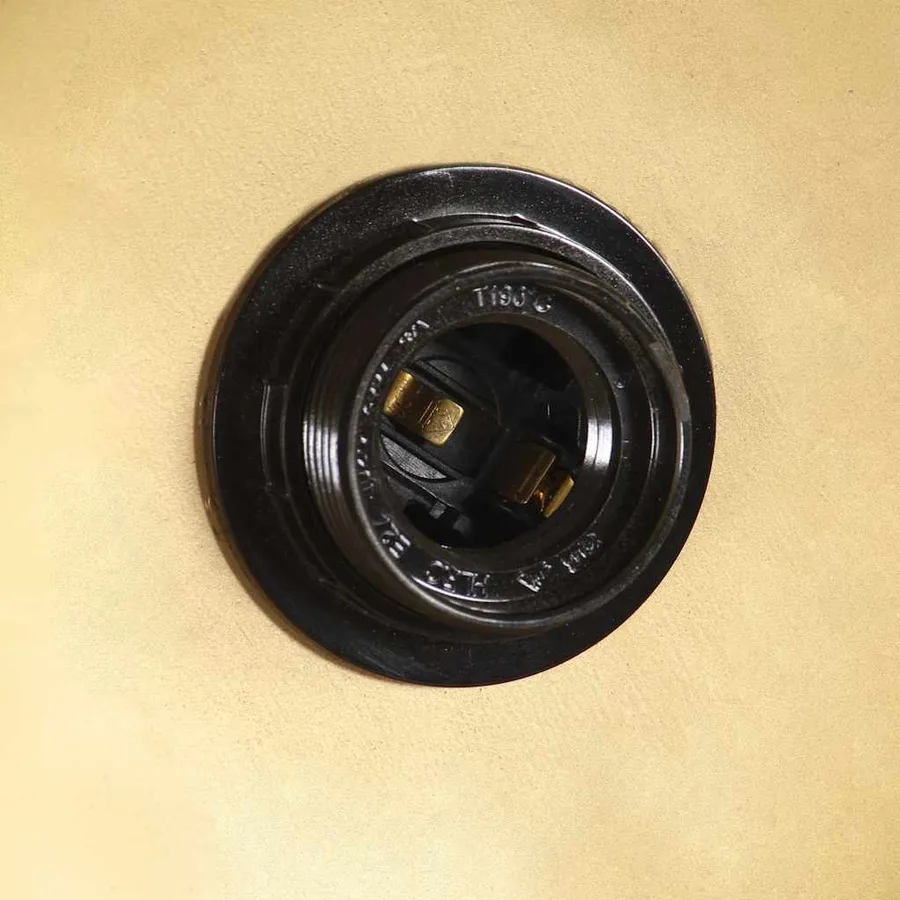 Lampe suspendue industrielle 25 W Laiton Rond 40 cm E27 - 9