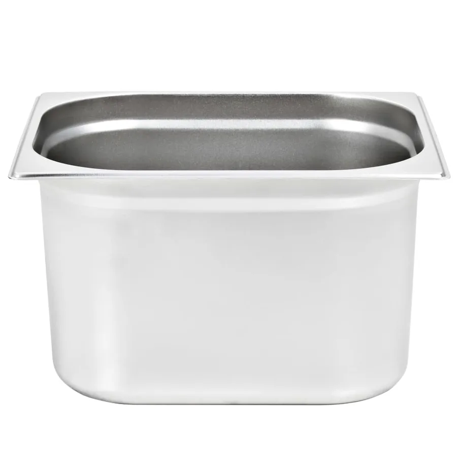 Récipients Gastronorm 2 pcs GN 1/2 200 mm Acier inoxydable - 6
