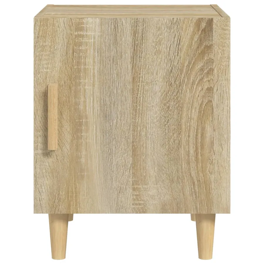 Tables de chevet 2 pcs Chêne Sonoma Bois d'ingénierie - 4