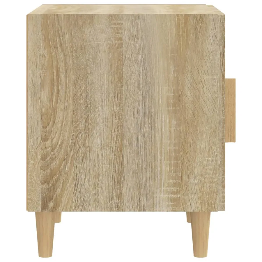 Tables de chevet 2 pcs Chêne Sonoma Bois d'ingénierie - 5
