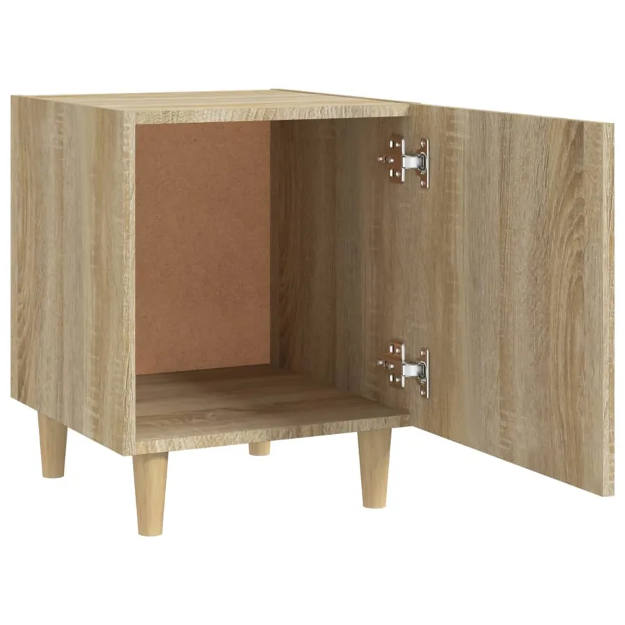 Tables de chevet 2 pcs Chêne Sonoma Bois d'ingénierie - 6