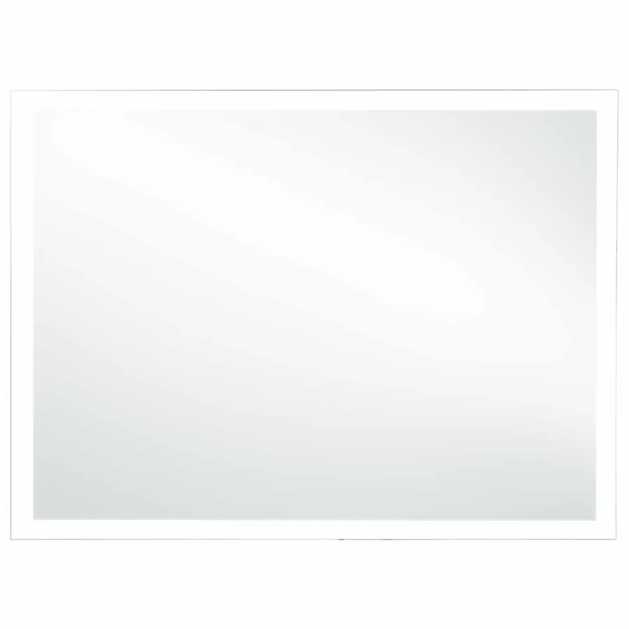Miroir mural à LED pour salle de bains 100x60 cm - 2