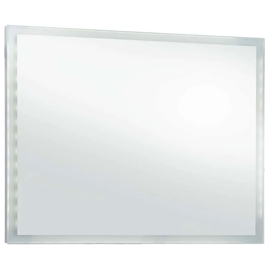Miroir mural à LED pour salle de bains 100x60 cm - 4