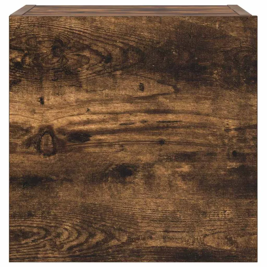 Ensemble de meubles TV 3 pcs Chêne fumé Bois d'ingénierie - 9