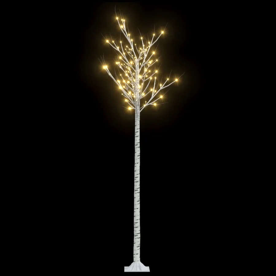 Sapin de Noël 200 LED blanc chaud Saule 2,2 m Int/Ext - 2