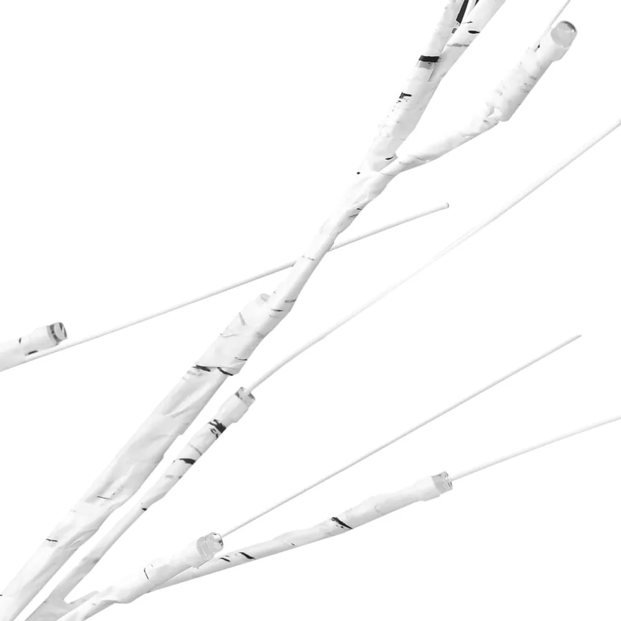 Sapin de Noël 200 LED blanc chaud Saule 2,2 m Int/Ext - 6