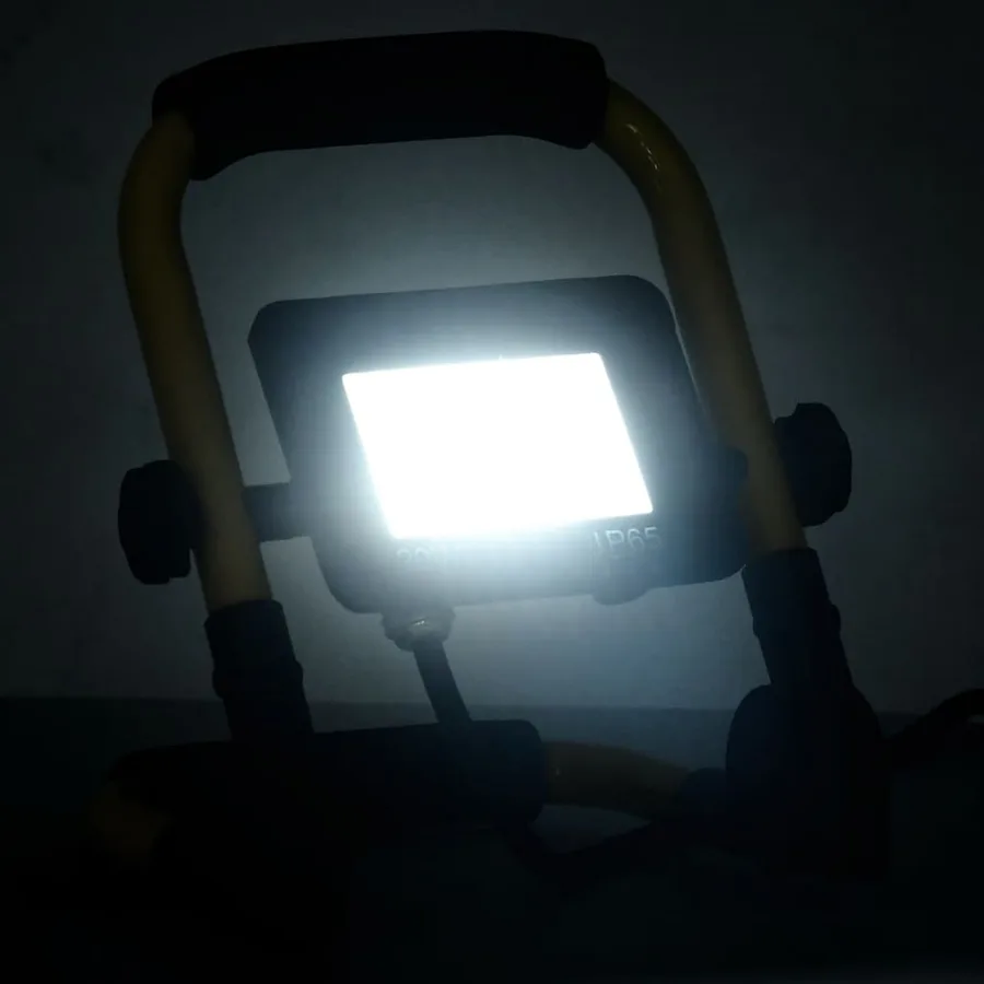 Projecteur à LED avec poignée 20 W Blanc froid - 2