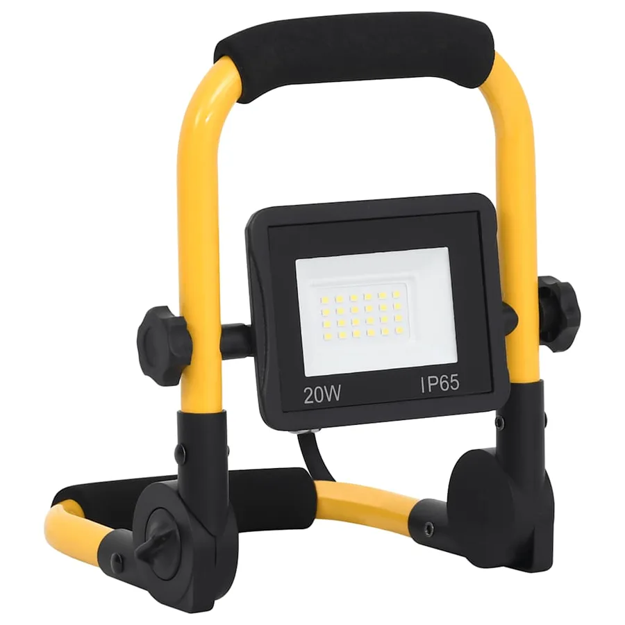 Projecteur à LED avec poignée 20 W Blanc froid - 4