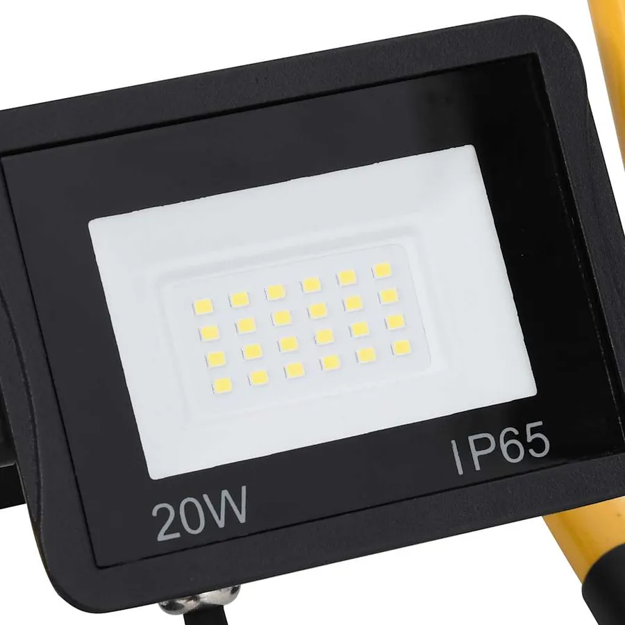 Projecteur à LED avec poignée 20 W Blanc froid - 9