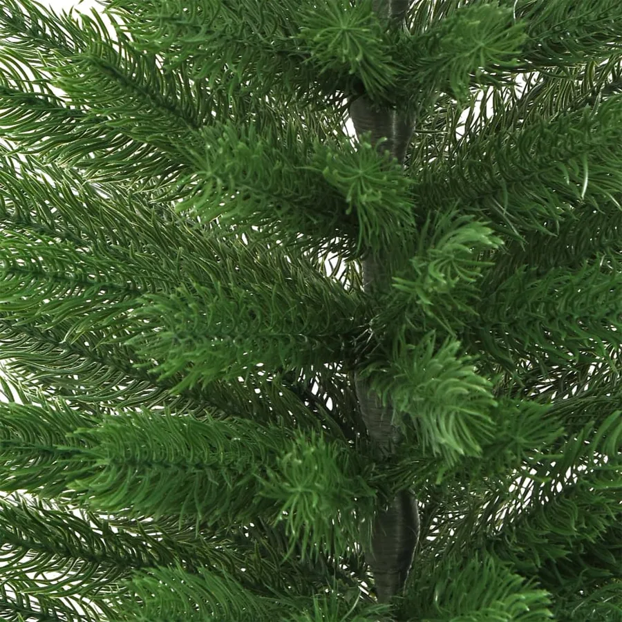 Sapin de Noël artificiel mince avec support 150 cm PE - 6