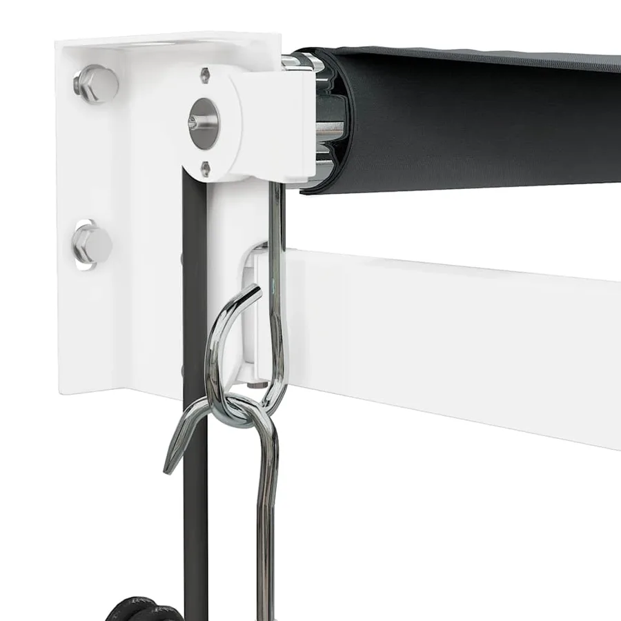 Auvent rétractable automatique anthracite 4x3 m - 7
