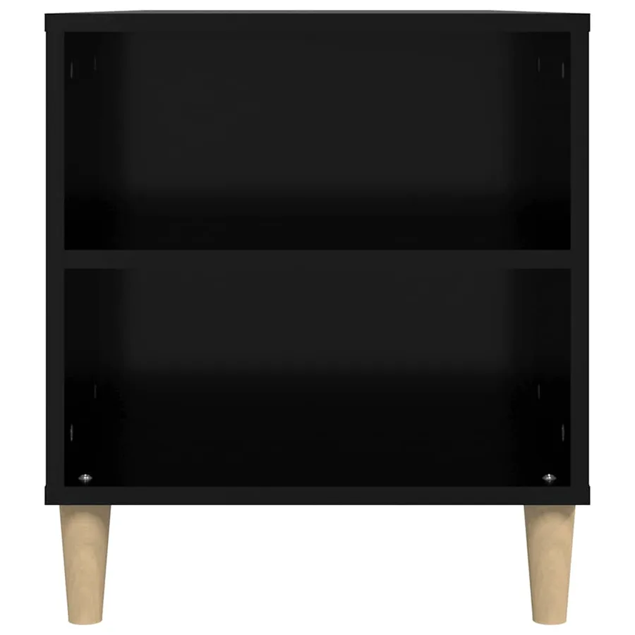 Meuble TV Noir 102x44,5x50 cm Bois d'ingénierie - 8