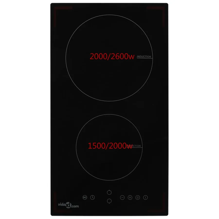 Plaque de cuisson à induction 2 brûleurs Contrôle tactile 3500W - 2