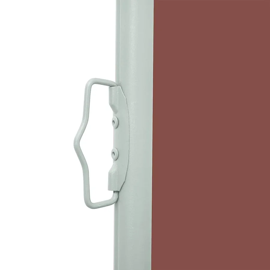 Auvent latéral rétractable 140 x 300 cm Marron - 9