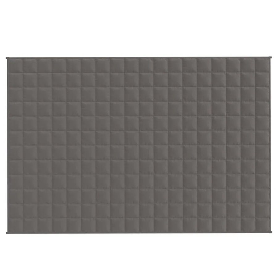 Couverture lestée Gris 122x183 cm 5 kg Tissu - 3
