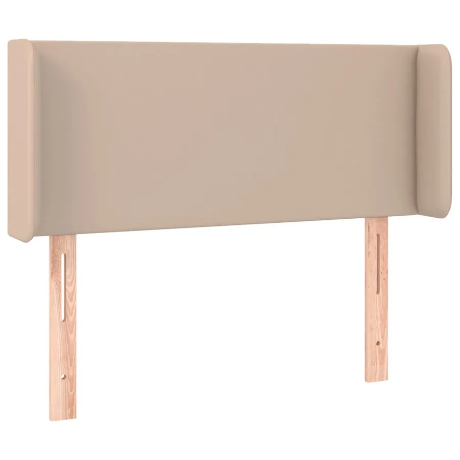 Tête de lit avec oreilles Cappuccino 93x16x78/88 cm Similicuir - 2
