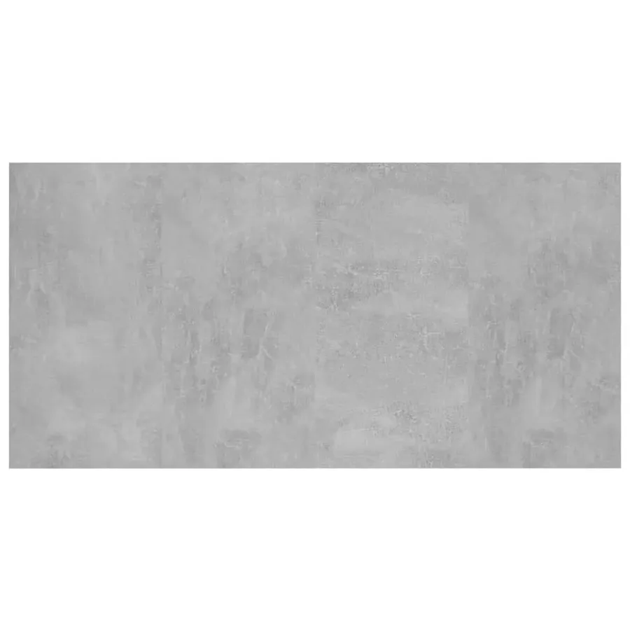 Tête de lit avec armoires Gris béton Bois d'ingénierie - 7