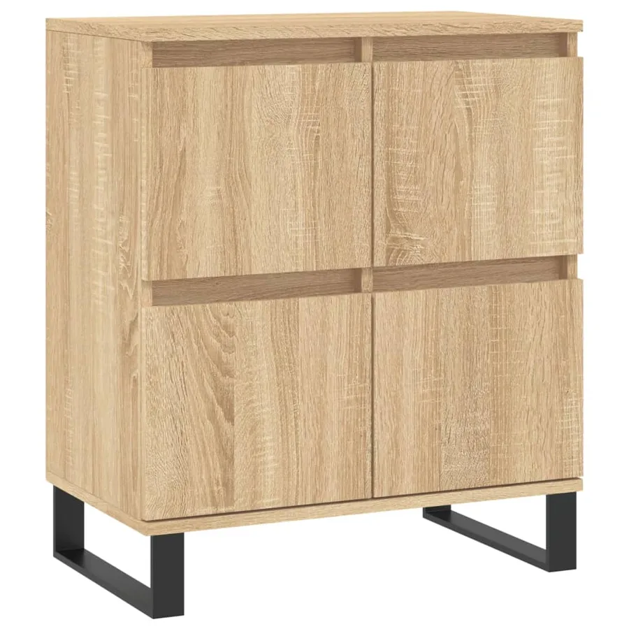 Buffet Chêne sonoma 60x35x70 cm Bois d'ingénierie - 2