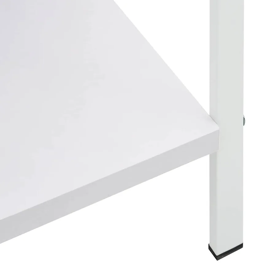 Bibliothèque à 5 niveaux noir 60x27,6x158,5cm bois d'ingénierie - 8