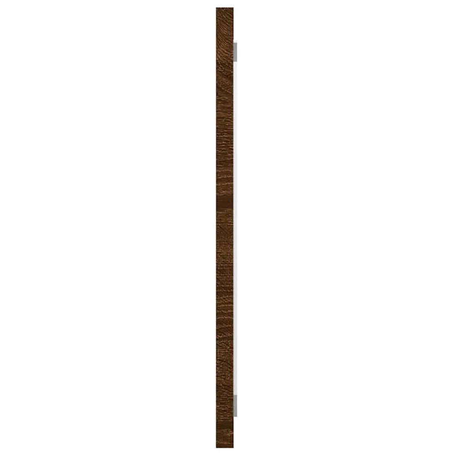 Ensemble de meubles de salle de bain 2 pcs Chêne marron - 12
