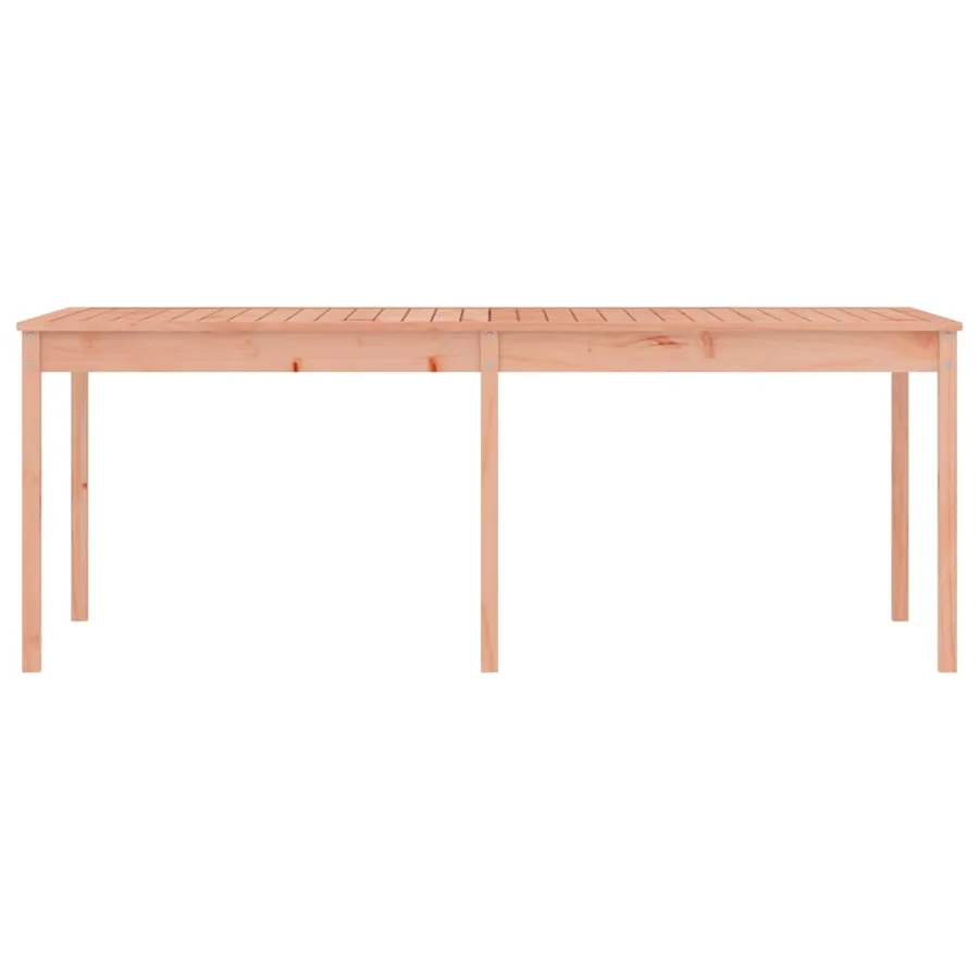 Table de jardin 203,5x100x76 cm bois massif de douglas - 5