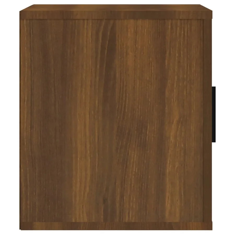 Meuble TV Chêne marron 100x35x40 cm Bois d'ingénierie - 6