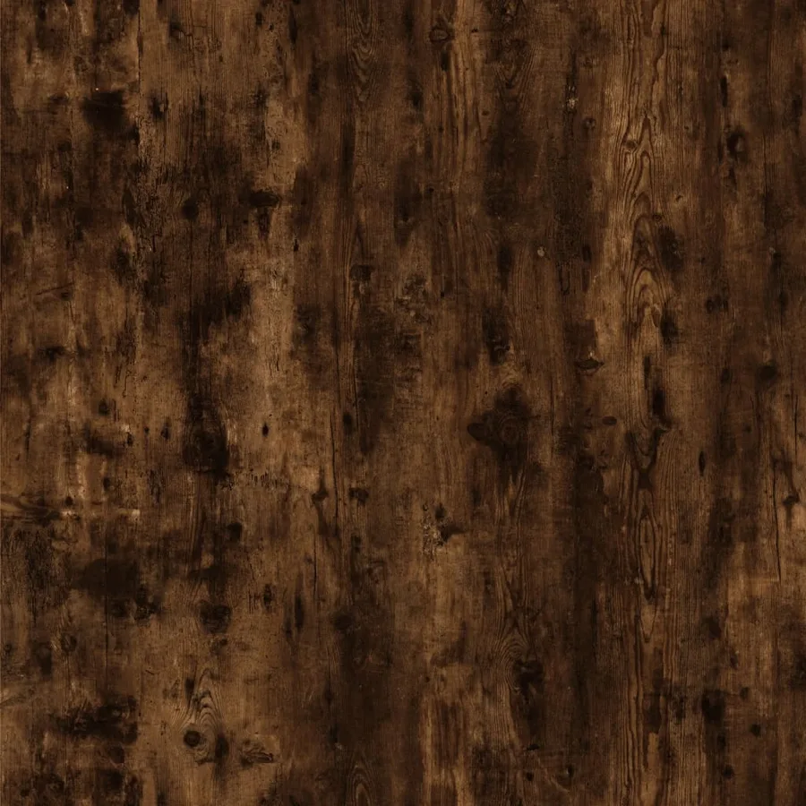 Armoire de bureau Chêne fumé 40x49x75 cm Bois d'ingénierie - 10