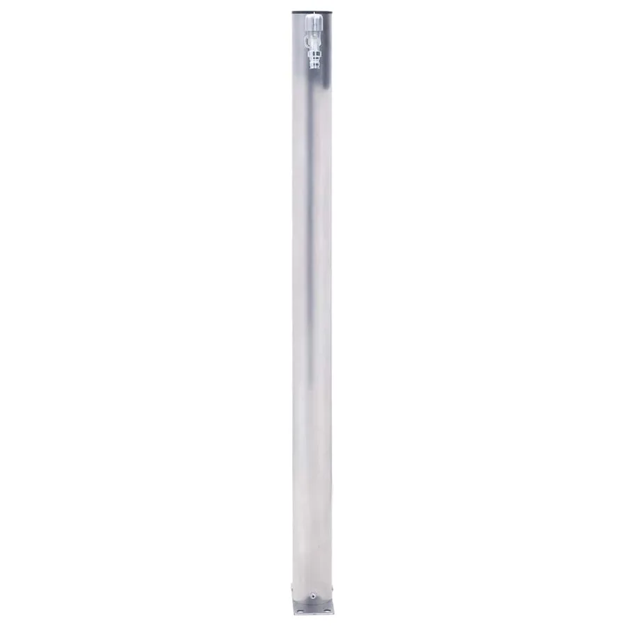 Colonne à eau de jardin 40 cm acier inoxydable rond - 2