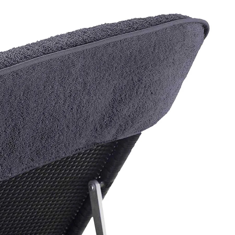 Serviettes de plage 2 pcs anthracite 60x135 cm tissu 400 GSM - 6
