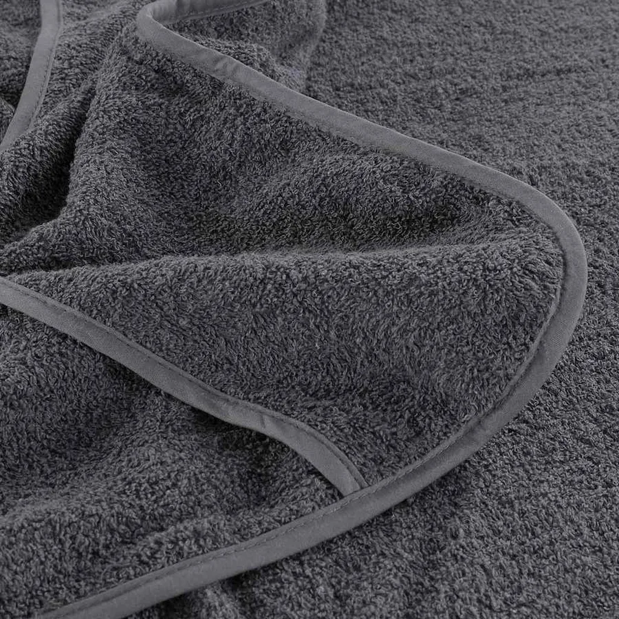 Serviettes de plage 2 pcs anthracite 60x135 cm tissu 400 GSM - 7