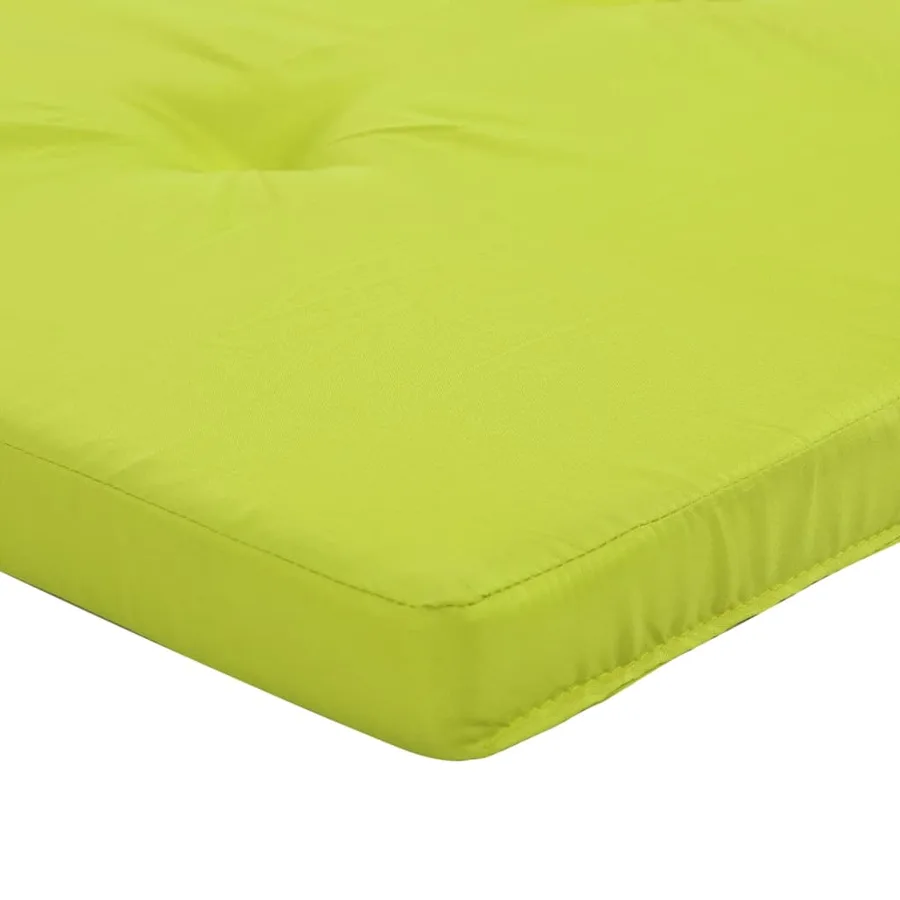 Coussins de chaise longue lot de 2 vert vif tissu oxford - 10