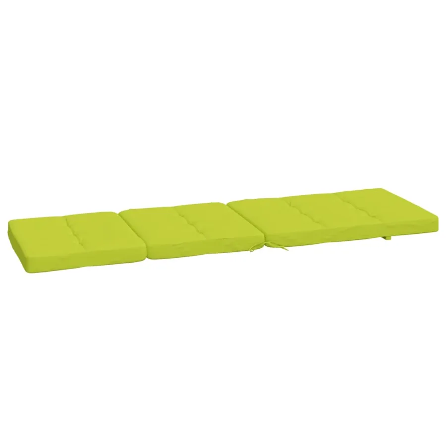 Coussins de chaise longue lot de 2 vert vif tissu oxford - 6